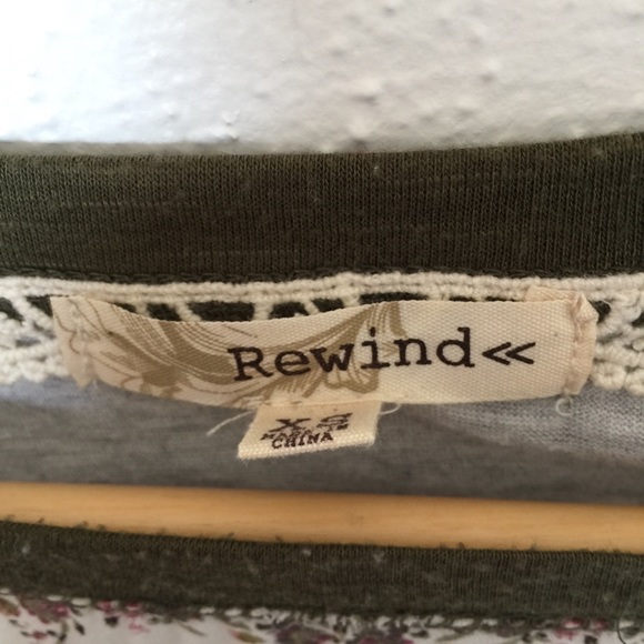 🌵 REWIND geometric boho pattern long sleeve shirt - Picture 3 of 4